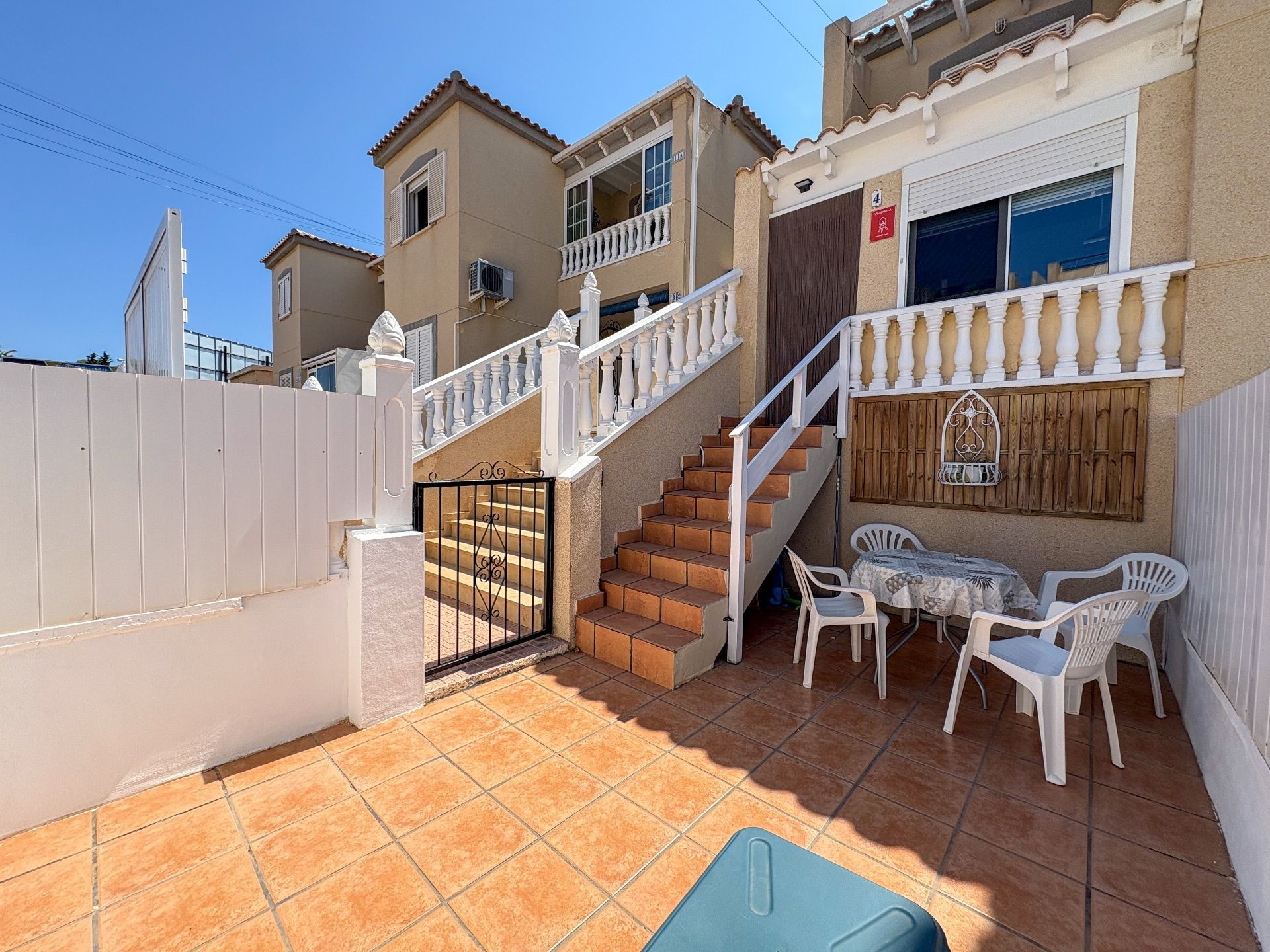Terrace of Flat to rent in Torrevieja  with Air Conditioner, Heating and Terrace