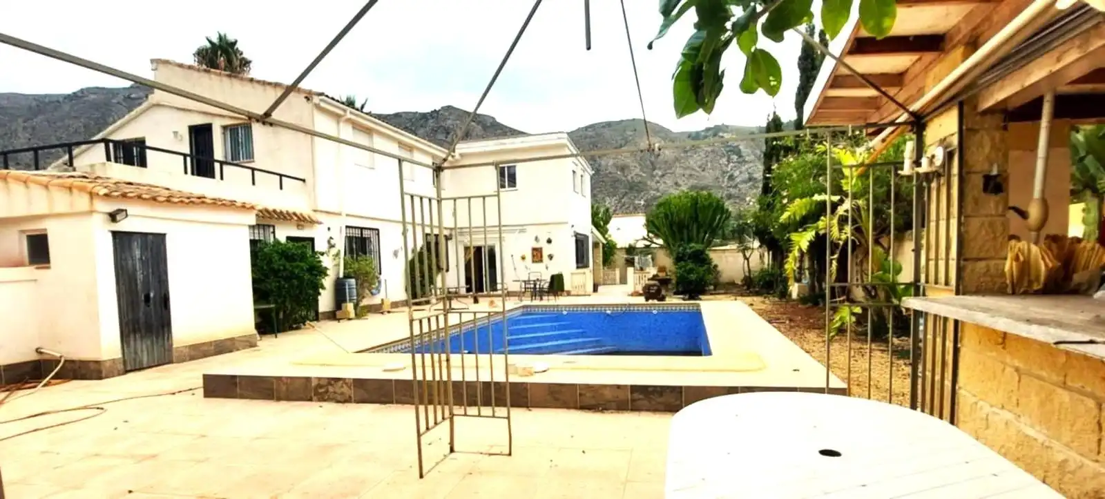 Außenansicht von Haus oder Chalet zum Verkauf in Orxeta mit Klimaanlage, Terrasse und Schwimmbad