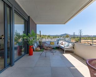 Terrassa de Apartament de lloguer en Sant Just Desvern amb Aire condicionat, Calefacció i Jardí privat
