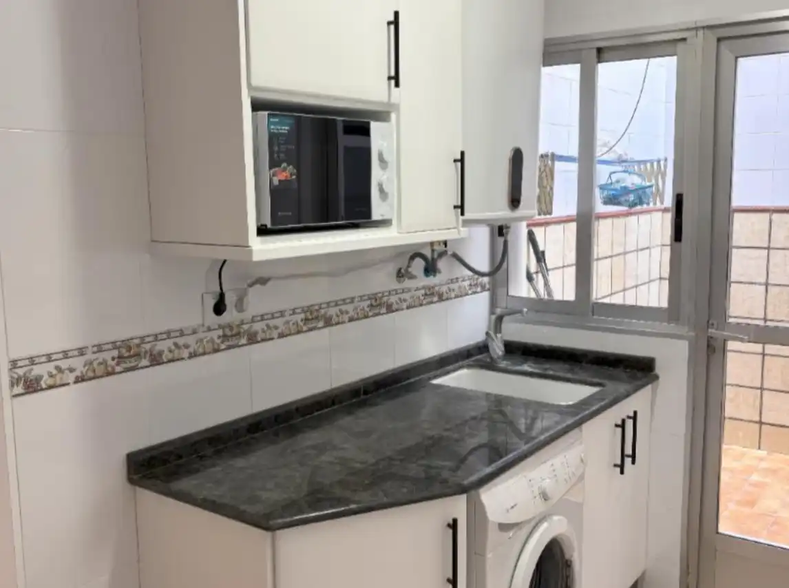 Kitchen of Flat for rent in Sagunto / Sagunt  with Air Conditioner, Furnished and Oven