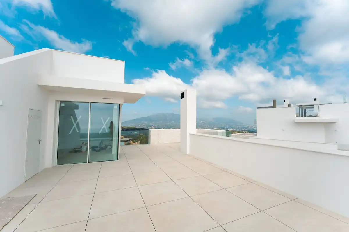 Terraza de Dúplex en venta en Ojén con Terraza, Trastero y Piscina