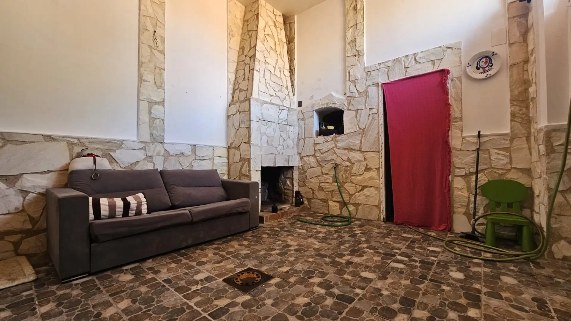 Sala de estar de Casa o chalet en venta en Puertollano con Calefacción, Terraza y Amueblado