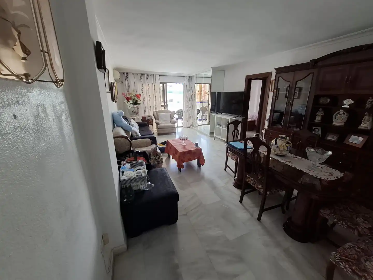 Living room of Flat for sale in Fuengirola  with Air Conditioner and Terrace