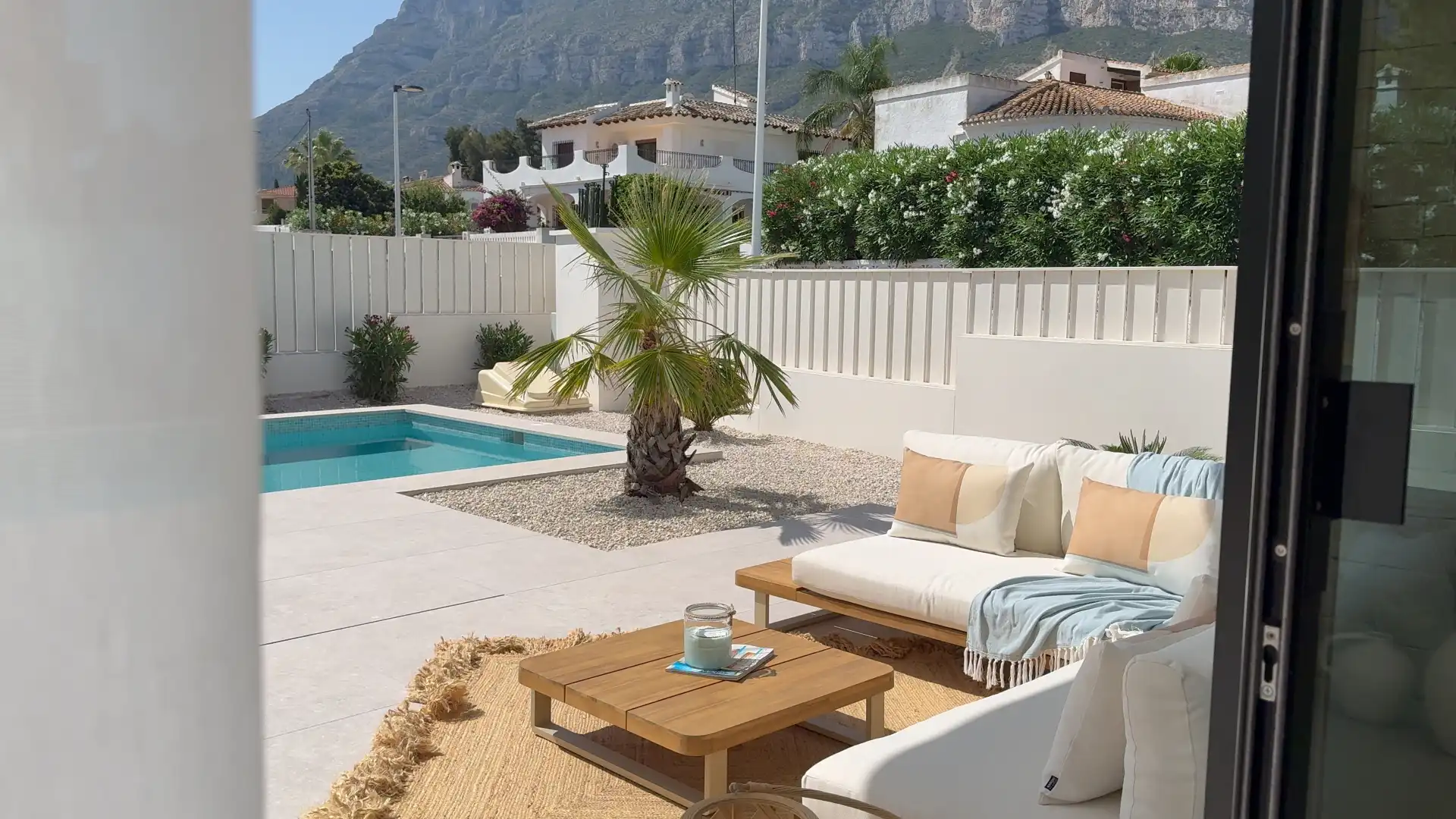 Terrassa de Casa o xalet en venda en Dénia amb Aire condicionat, Calefacció i Jardí privat