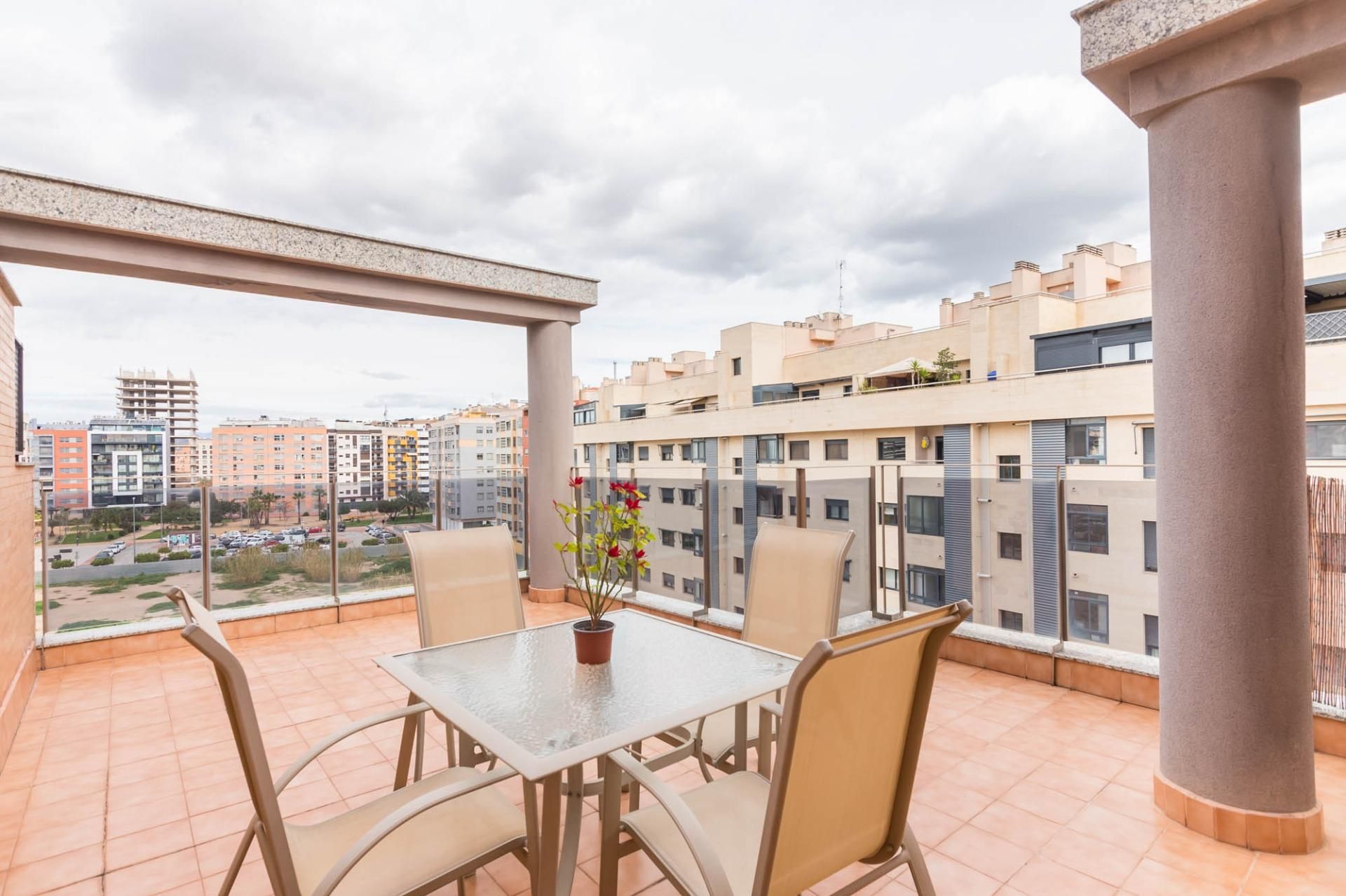 Terrace of Attic for sale in  Murcia Capital  with Air Conditioner, Terrace and Storage room