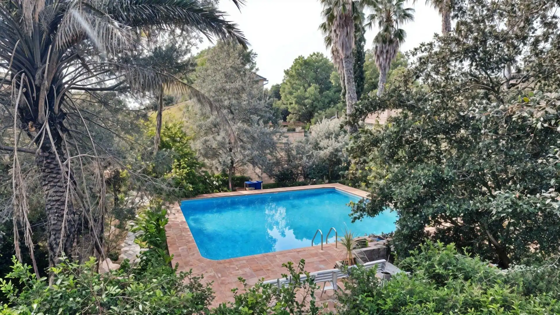 Swimming pool of Country homes for sale in Carcaixent  with Air Conditioner, Private garden and Terrace