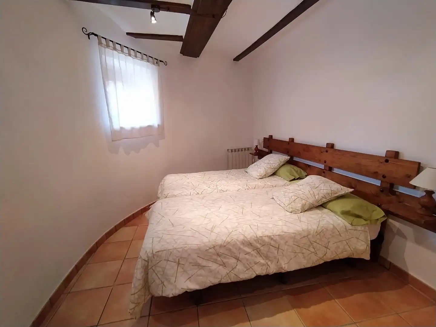 Schlafzimmer von Wohnungen zur Miete in Montellà i Martinet mit Heizung, Terrasse und Möbliert