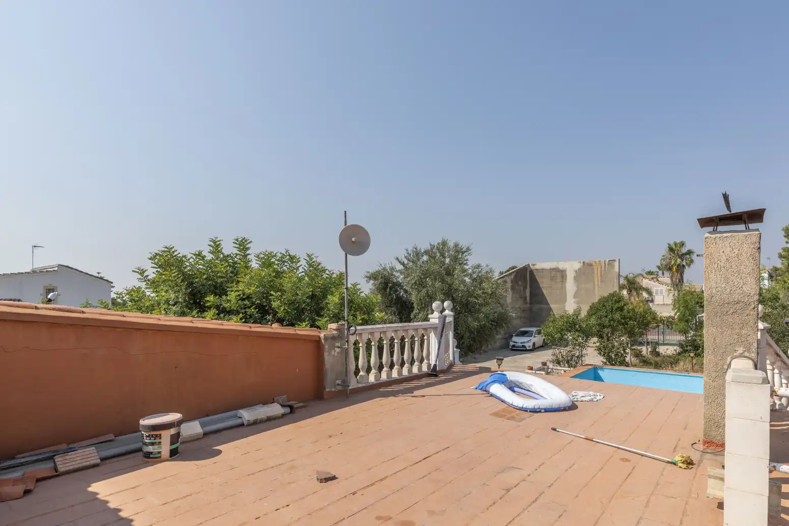 Terrace of Houses for sale in Náquera  with Air Conditioner, Heating and Private garden