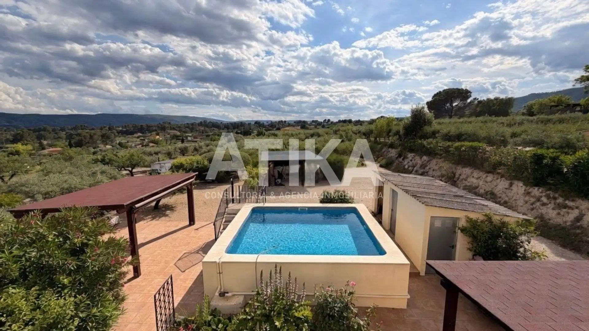 Terrasse von Haus oder Chalet zum Verkauf in Ontinyent mit Klimaanlage, Heizung und Terrasse