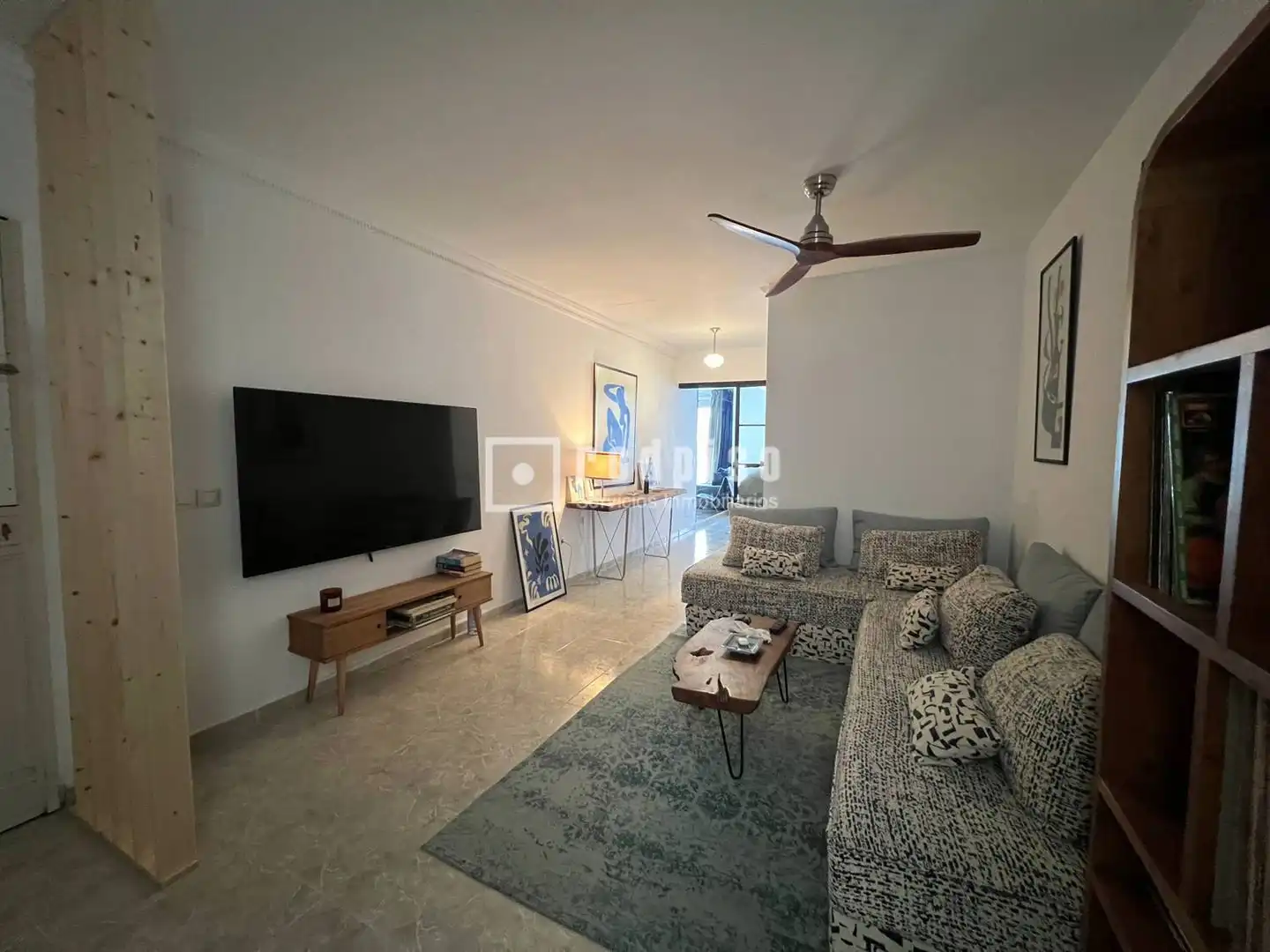 Sala de estar de Dúplex en venta en Torremolinos con Aire acondicionado, Calefacción y Terraza