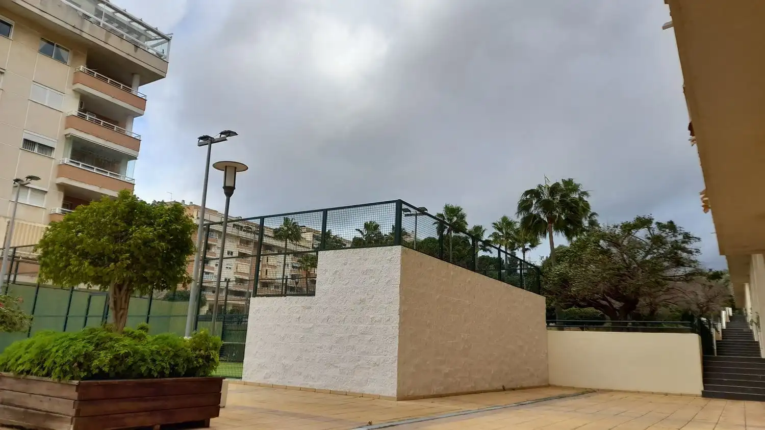 Terrasse von Wohnung zum Verkauf in Málaga mit Klimaanlage, Privatgarten und Terrasse