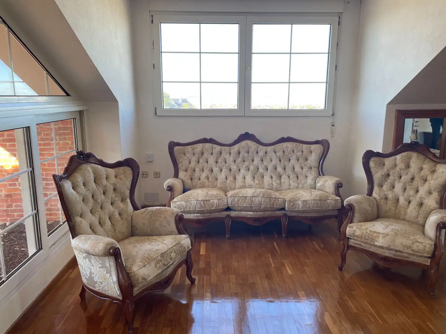 Sala d'estar de Casa o xalet en venda en Aranjuez amb Aire condicionat, Calefacció i Jardí privat