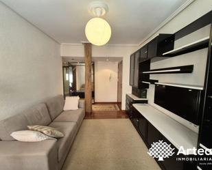 Sala d'estar de Pis de lloguer en Bilbao  amb Calefacció, Terrassa i Rentadora