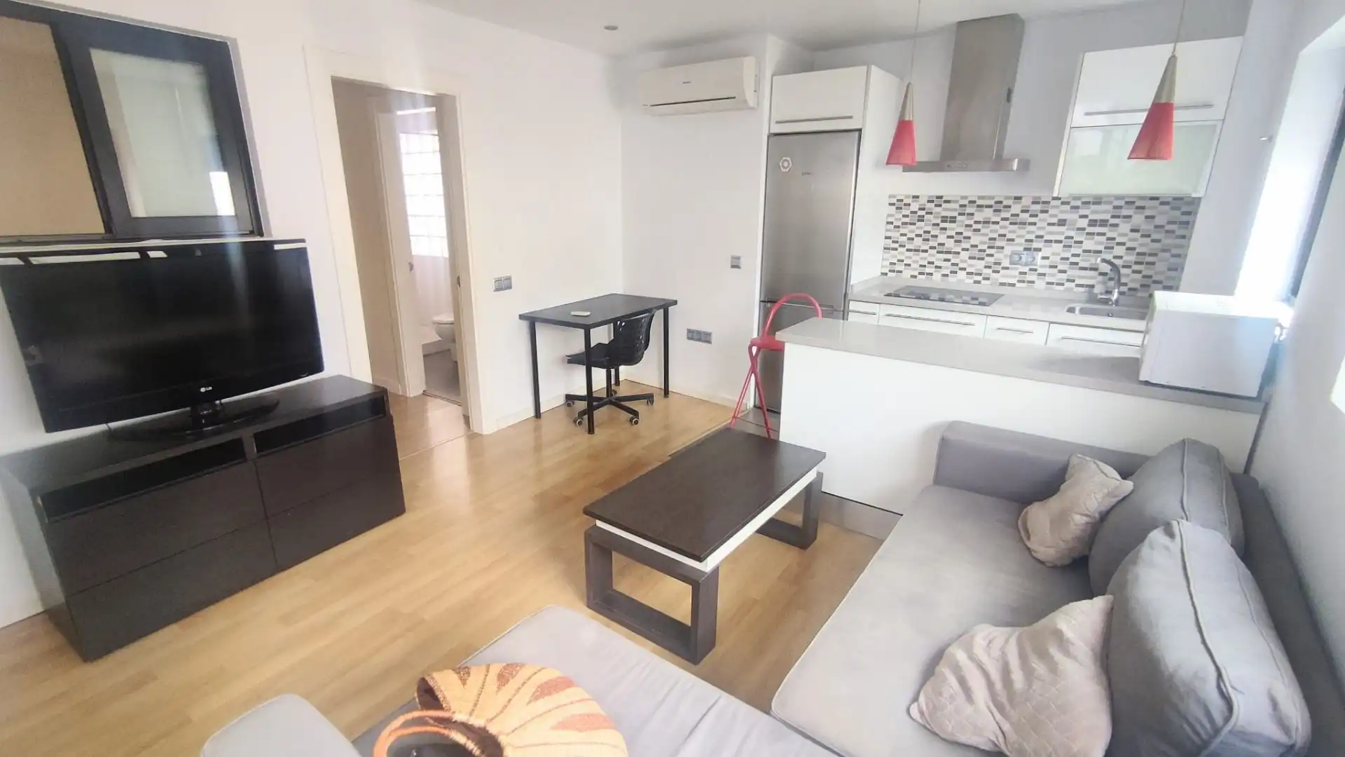 Living room of Attic for rent in Málaga  with Air Conditioner, Heating and Terrace