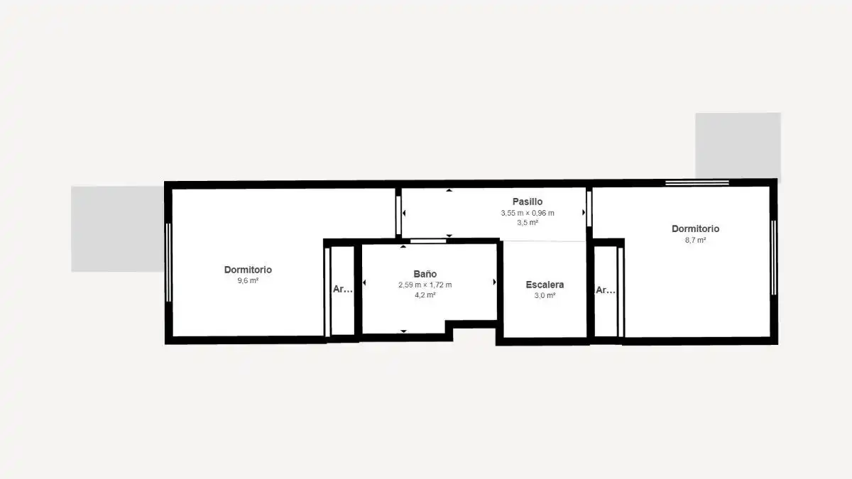 Dúplex en venta en  Palma de Mallorca con Aire acondicionado, Terraza y Amueblado