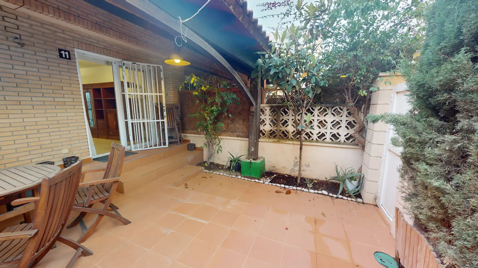 Terrace of Detached homes for sale in Alicante / Alacant  with Air Conditioner, Heating and Private garden