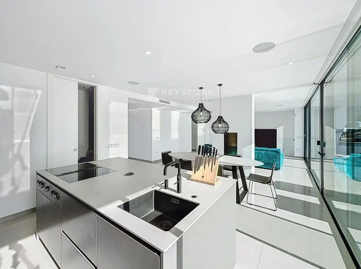 Cuina de Casa o xalet en venda en Alicante / Alacant amb Aire condicionat, Calefacció i Terrassa