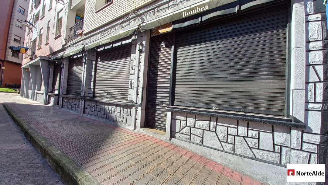 Vista exterior de Local en venda en Barakaldo 