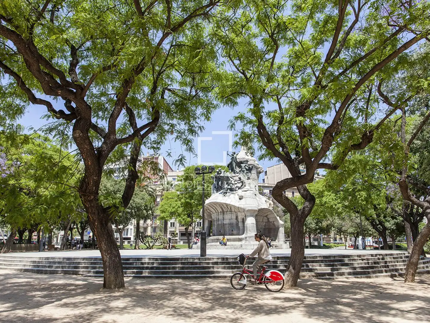 Exterior view of Flat for sale in Barcelona  with Air Conditioner, Heating and Parquet flooring
