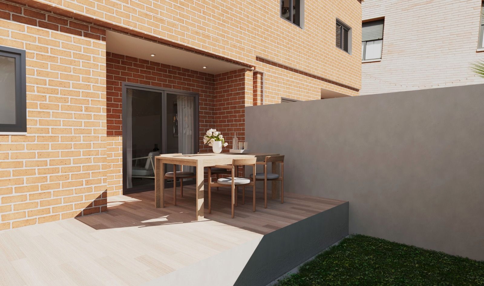 Terrace of House or chalet for sale in Rubí  with Air Conditioner, Heating and Private garden