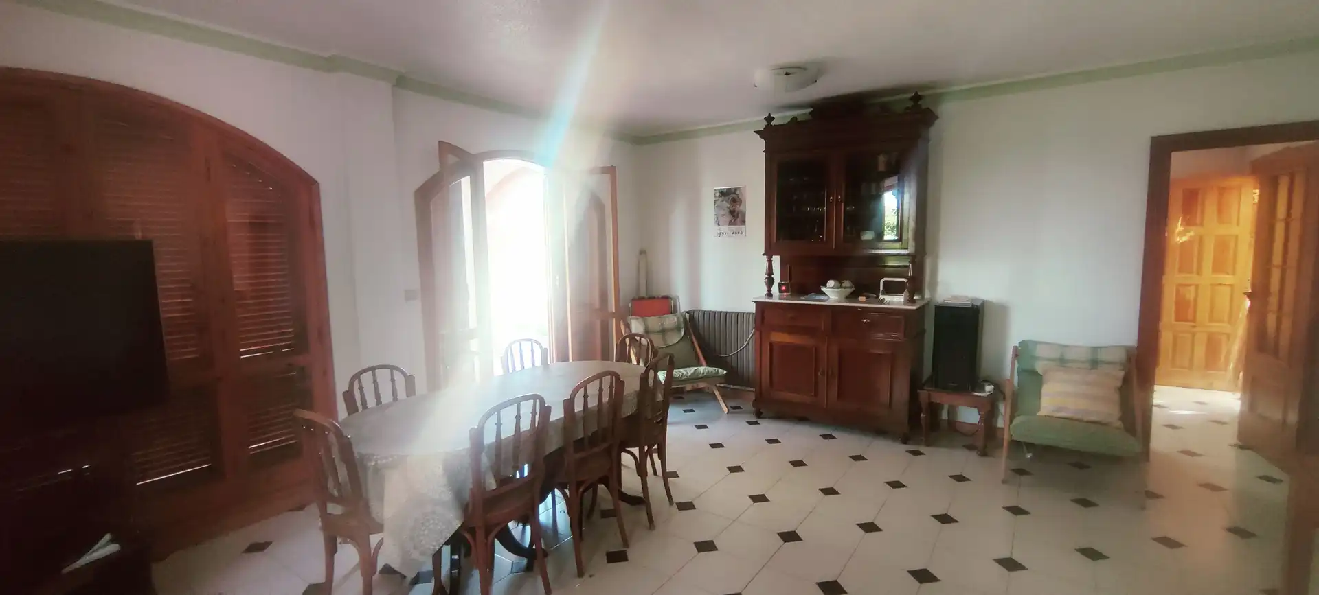 Menjador de Finca rústica en venda en Alhama de Murcia amb Jardí privat, Terrassa i Traster