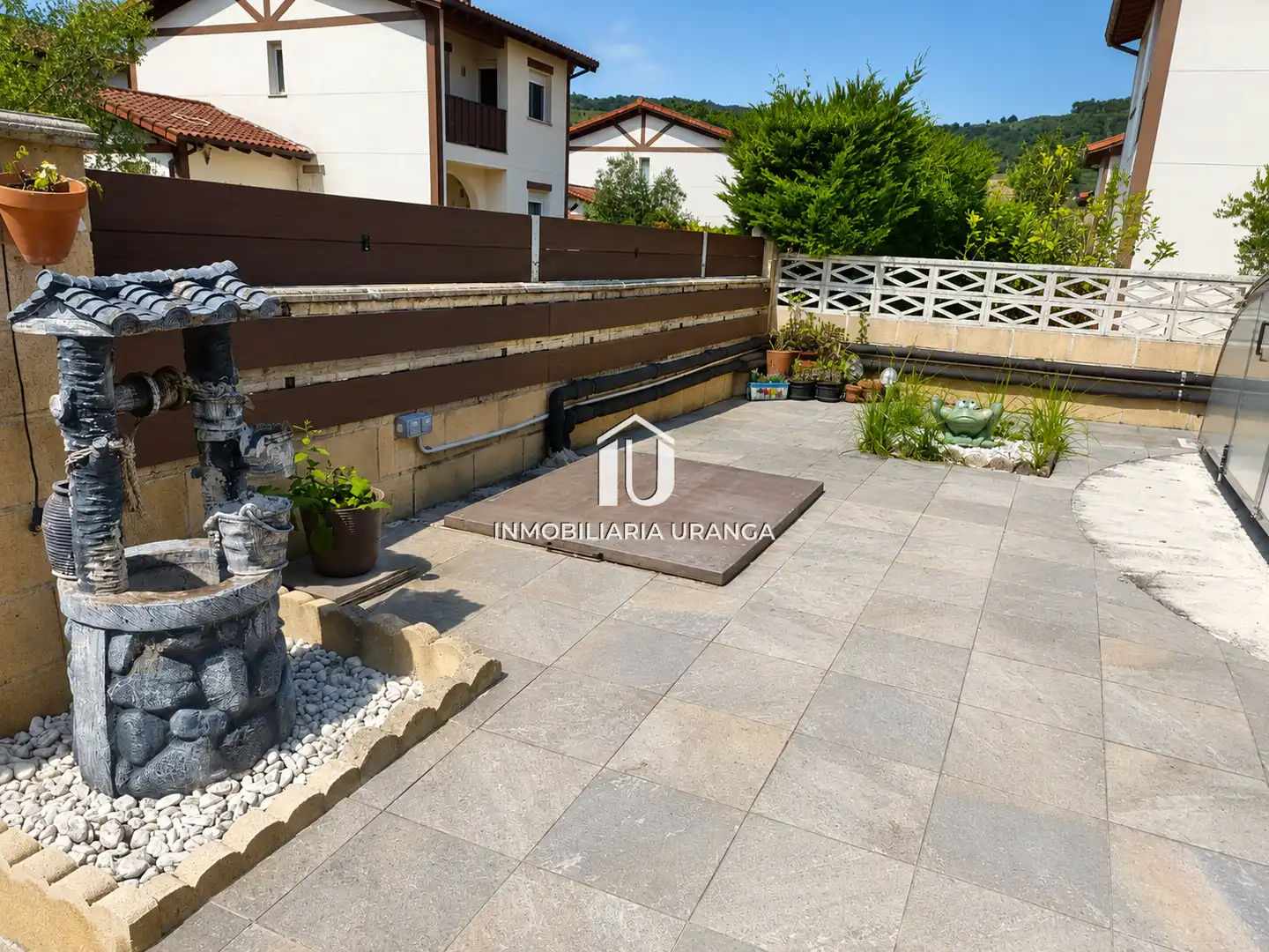 Terraza de Casa o chalet en venta en Voto con Calefacción, Jardín privado y Piscina