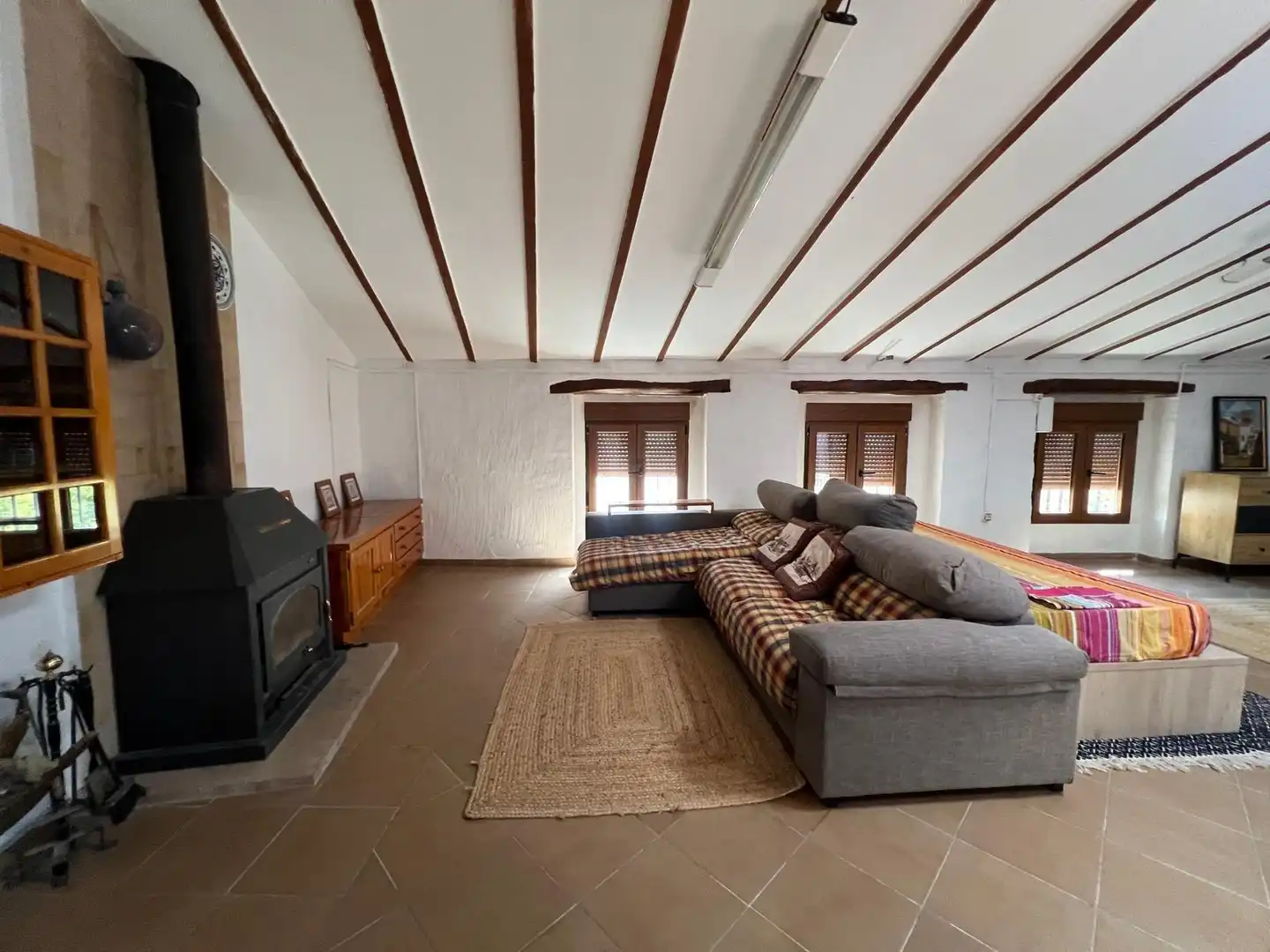 Sala d'estar de Casa o xalet en venda en Ontinyent amb Aire condicionat i Balcó