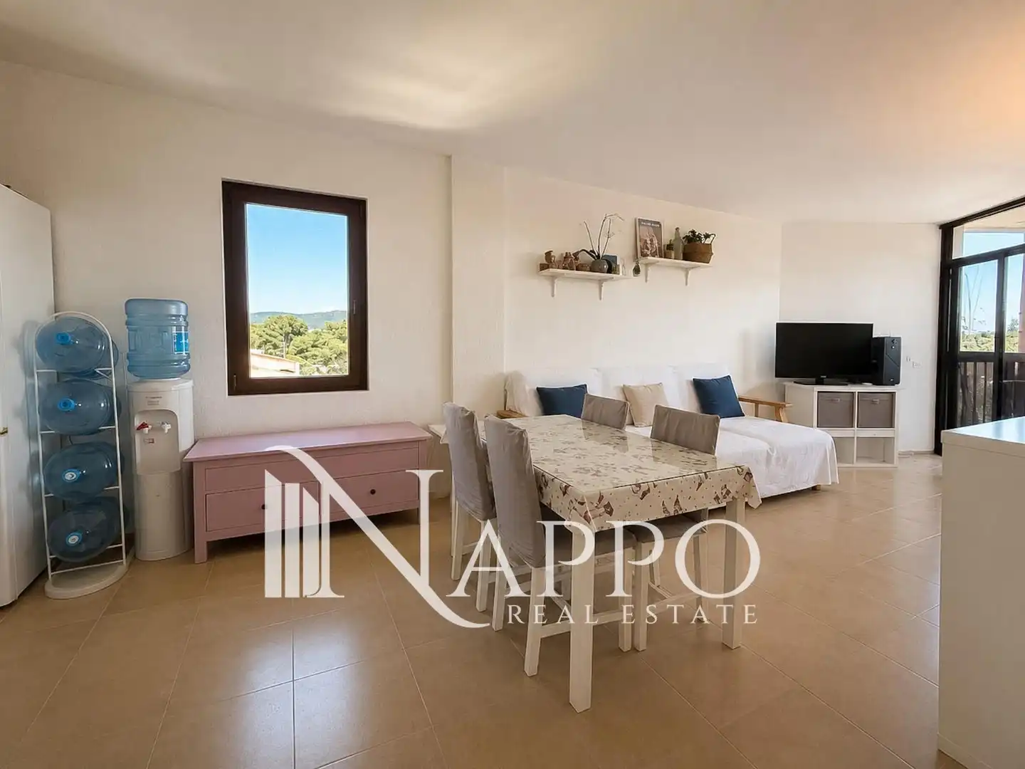 Wohnzimmer von Wohnung zum Verkauf in Calvià mit Klimaanlage, Heizung und Terrasse
