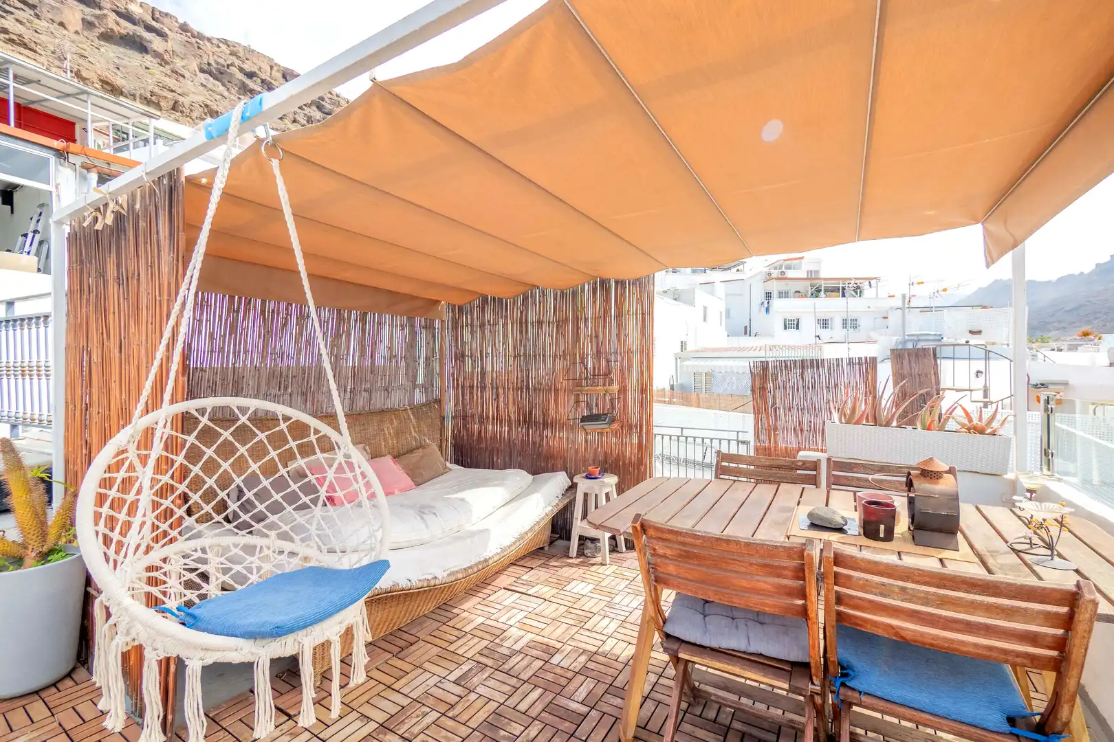 Terrassa de Casa o xalet en venda en Mogán amb Aire condicionat, Terrassa i Moblat