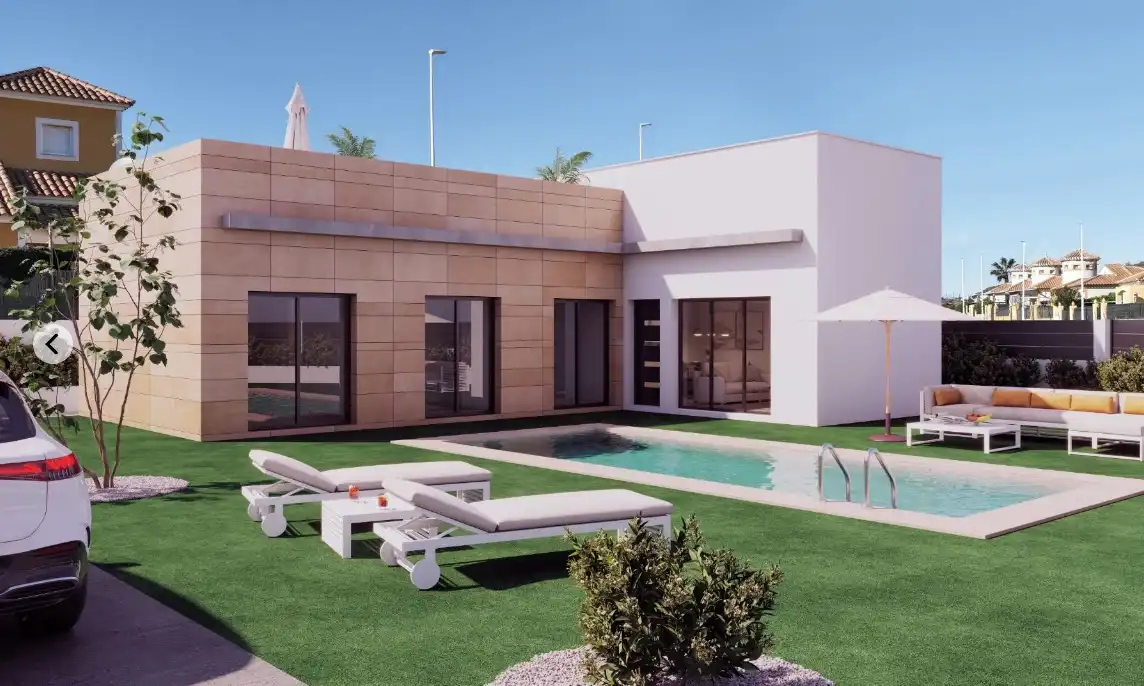 Vista exterior de Casa adosada en venta en Mazarrón