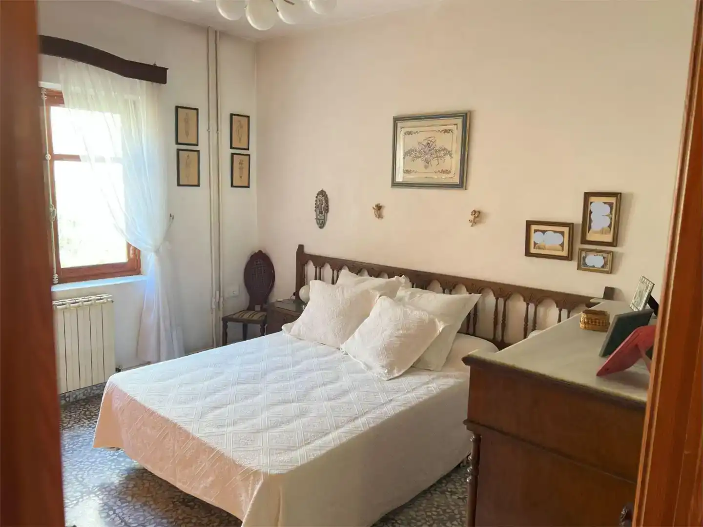 Bedroom of Flat for sale in Camporrobles  with Private garden, Storage room and Furnished