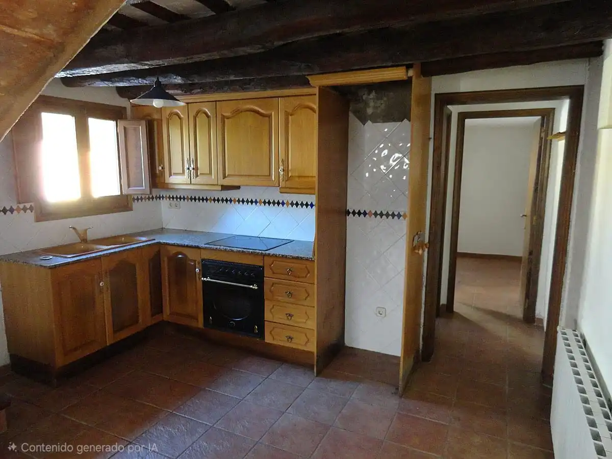 Küche von Einfamilien-Reihenhaus zum Verkauf in Moià mit Heizung, Terrasse und Balkon