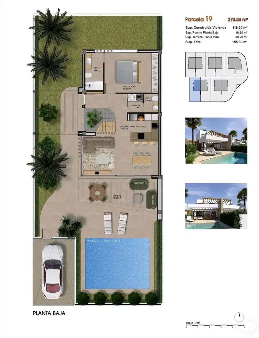 Adosado con piscina en venta en Monforte del Cid, imagen 23