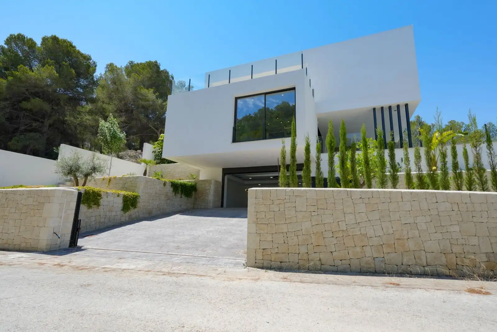 Vista exterior de Casa o chalet en venta en Moraira con Aire acondicionado, Calefacción y Terraza