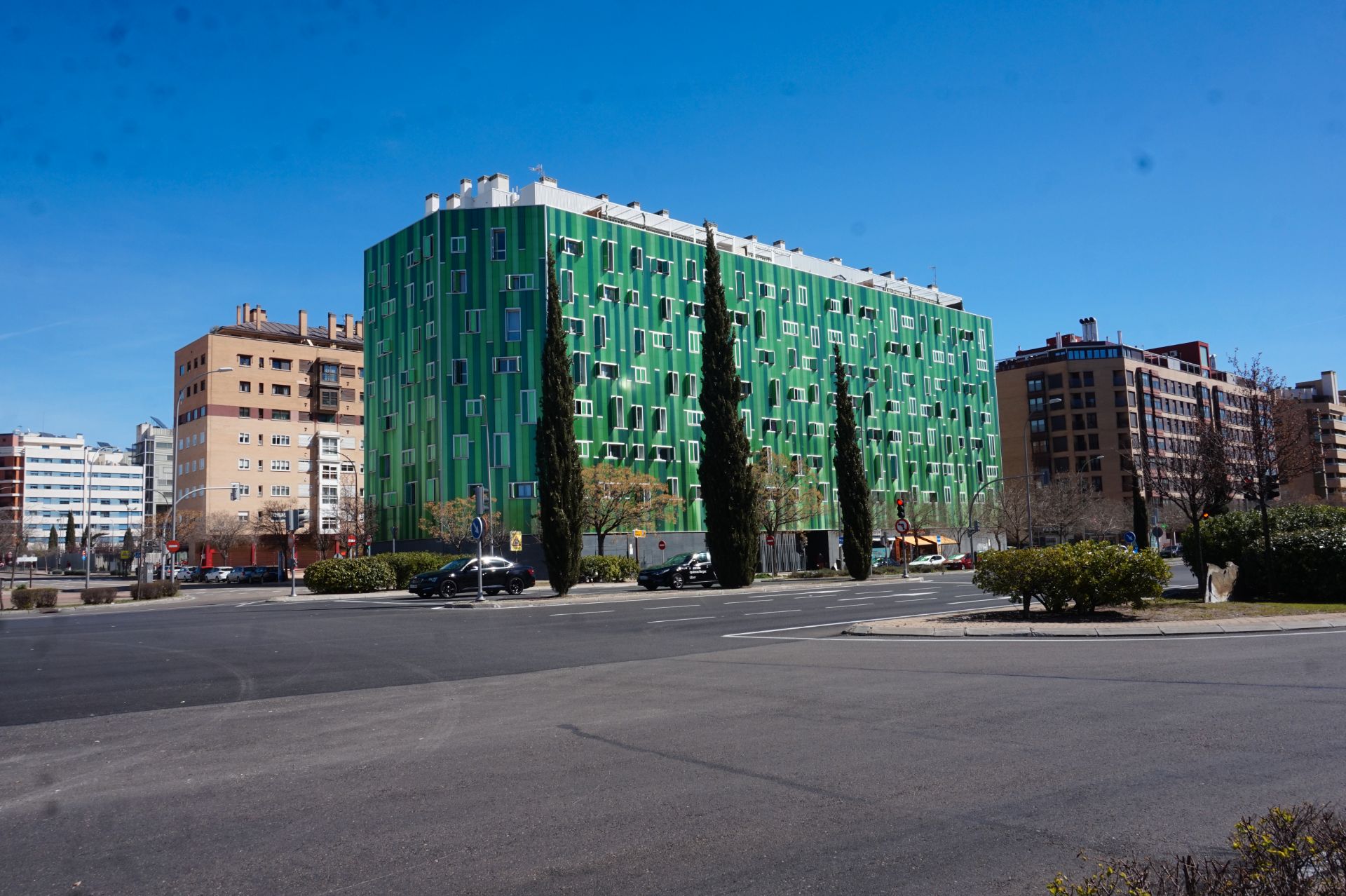 Vista exterior de Pis en venda en  Madrid Capital amb Calefacció