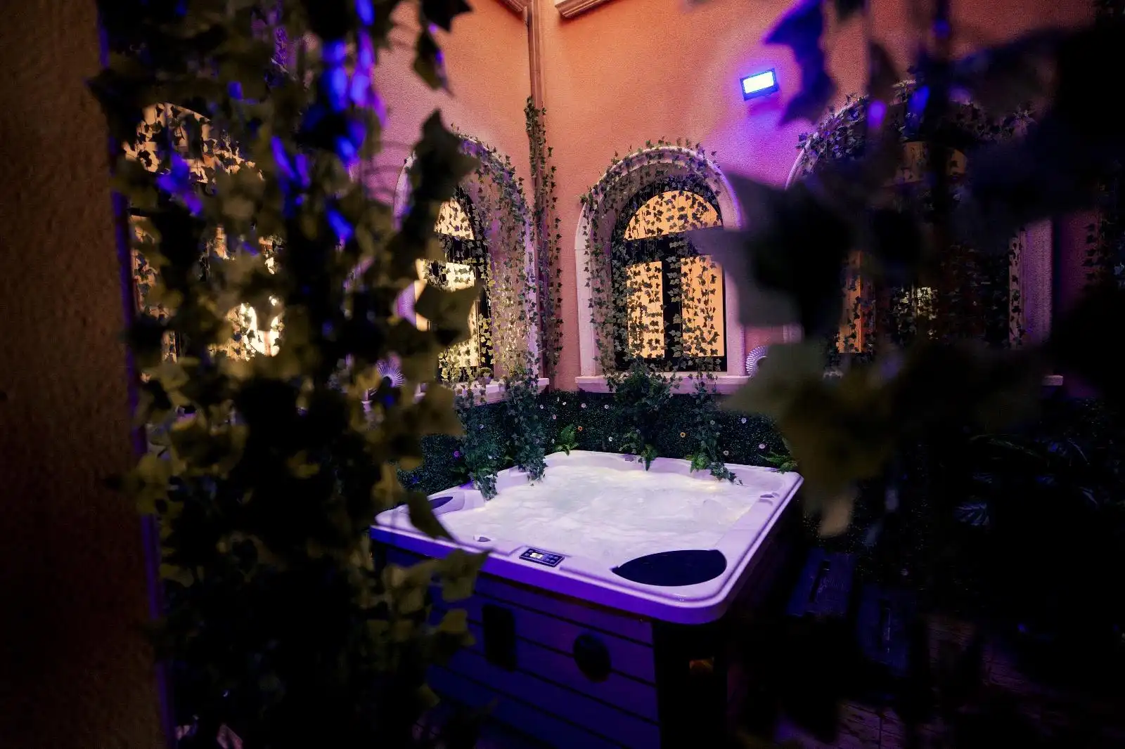Terrasse von Haus oder Chalet zur Miete in Elche / Elx mit Klimaanlage, Heizung und Privatgarten