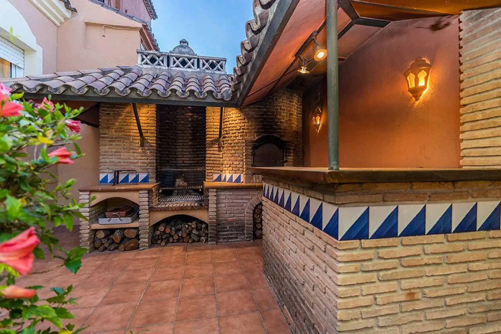 Terrassa de Casa adosada de lloguer en Marbella amb Terrassa i Moblat