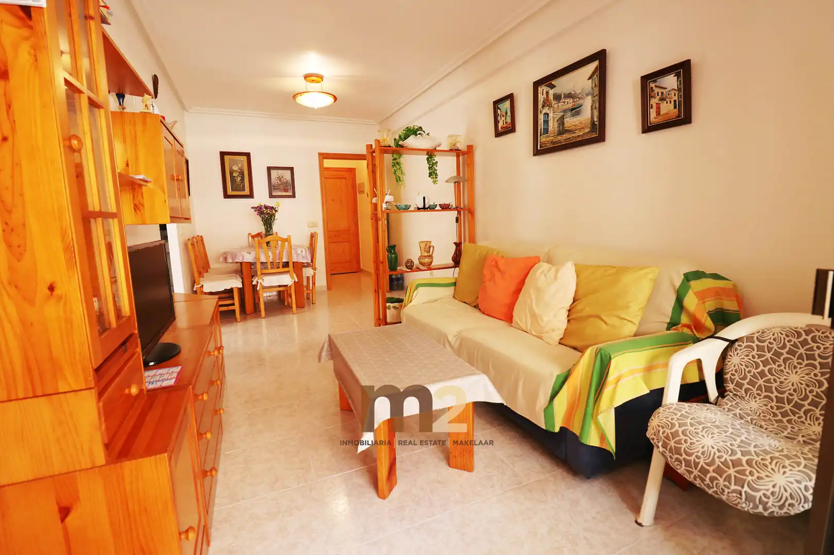 Living room of Apartments for sale in Guardamar del Segura  with Terrace, Storage room and Furnished