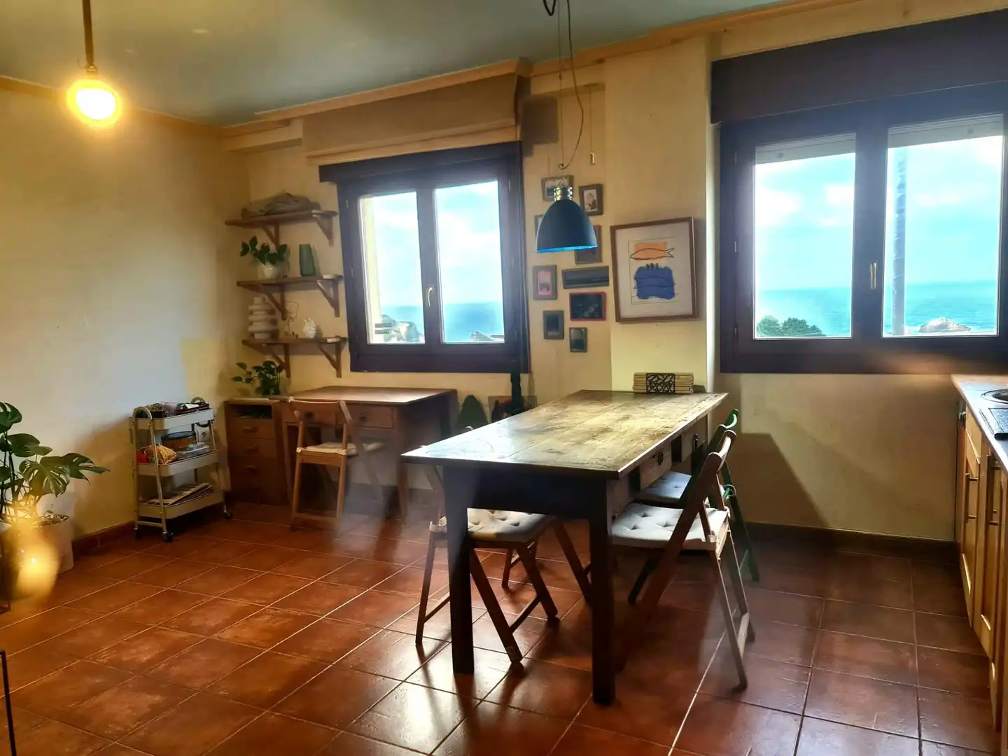 Dining room of Flat for rent in Tapia de Casariego  with Heating and Furnished