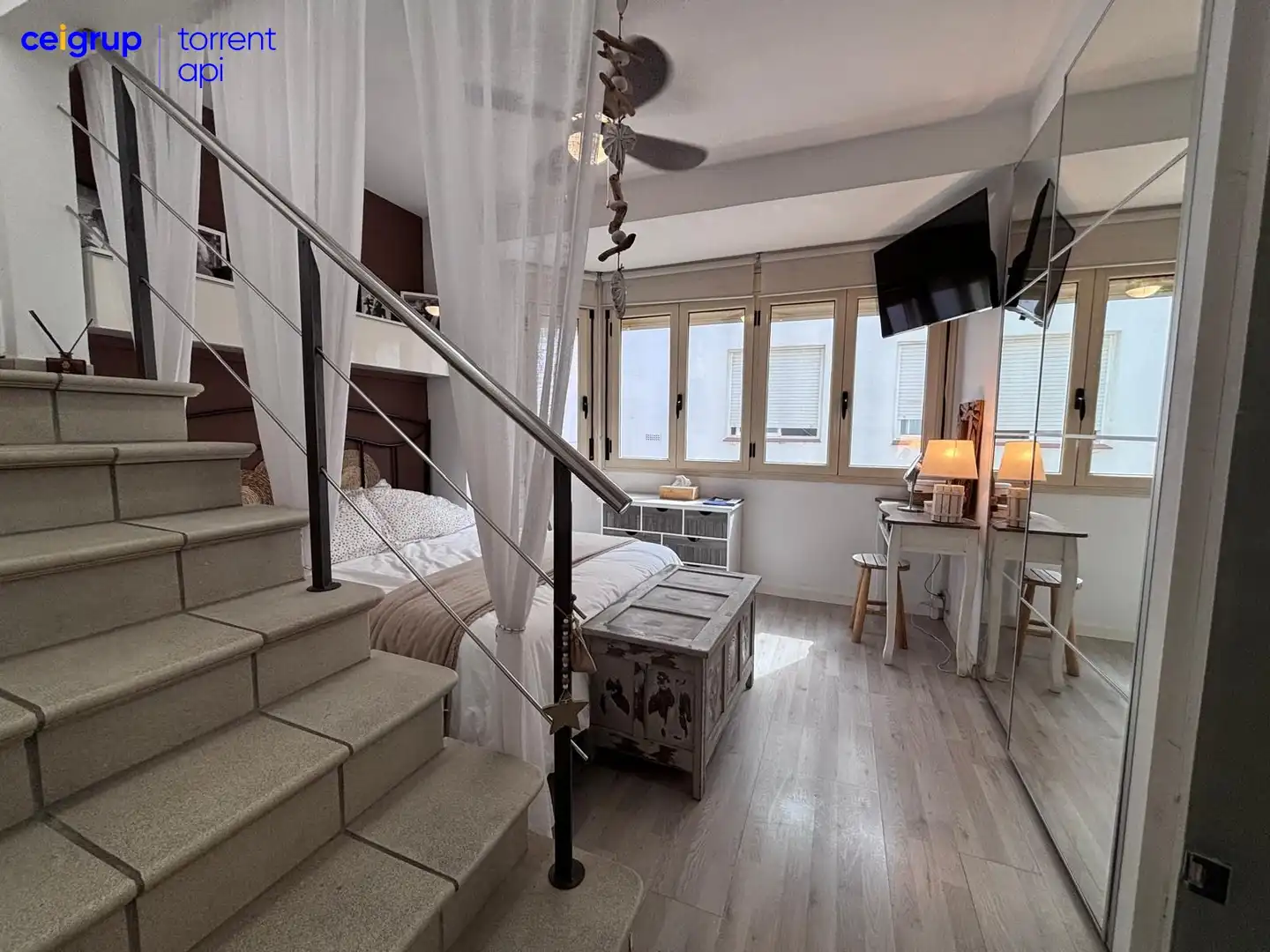 Bedroom of Attic for sale in L'Escala  with Air Conditioner and Terrace
