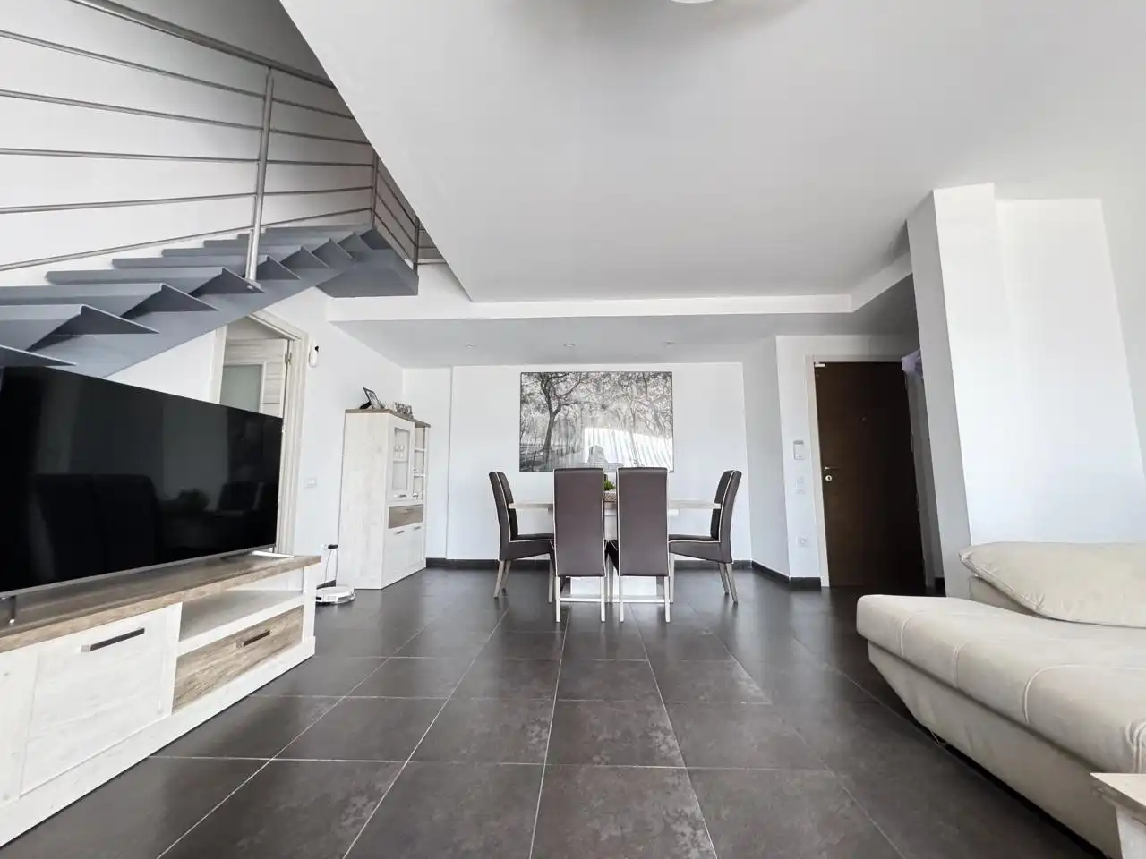 Living room of Flat for sale in Sils
