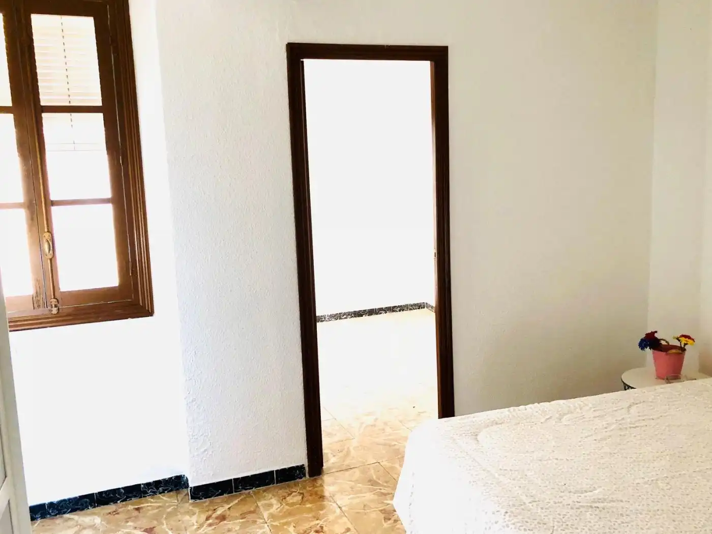 Bedroom of Flat for rent in Elche / Elx  with Air Conditioner, Terrace and Furnished