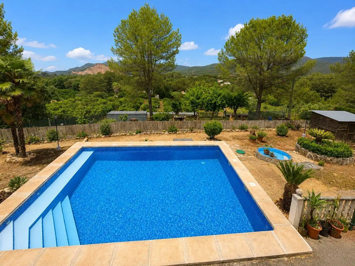 Swimming pool of Houses for sale in Simat de la Valldigna  with Air Conditioner, Heating and Swimming Pool