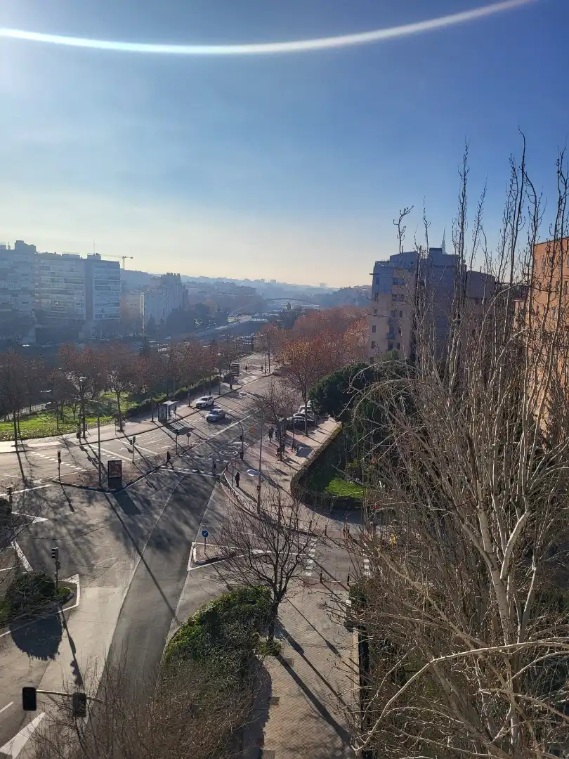 Vista exterior de Piso en venta en Madrid con Aire acondicionado, Calefacción y Parquet