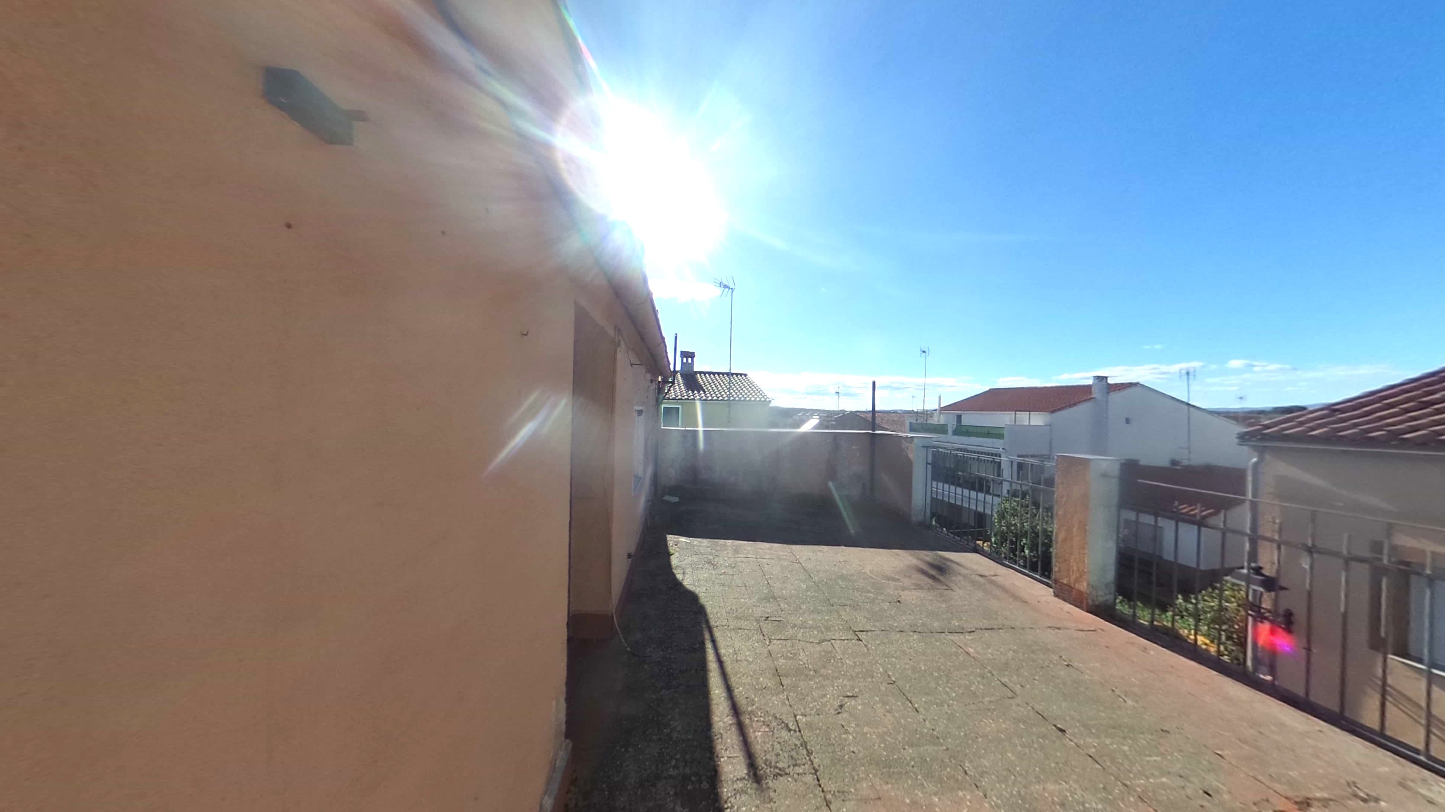 Vista exterior de Pis en venda en Montehermoso amb Terrassa i Traster