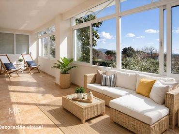 Chalet con piscina en venta en El Guijo - Colonia España