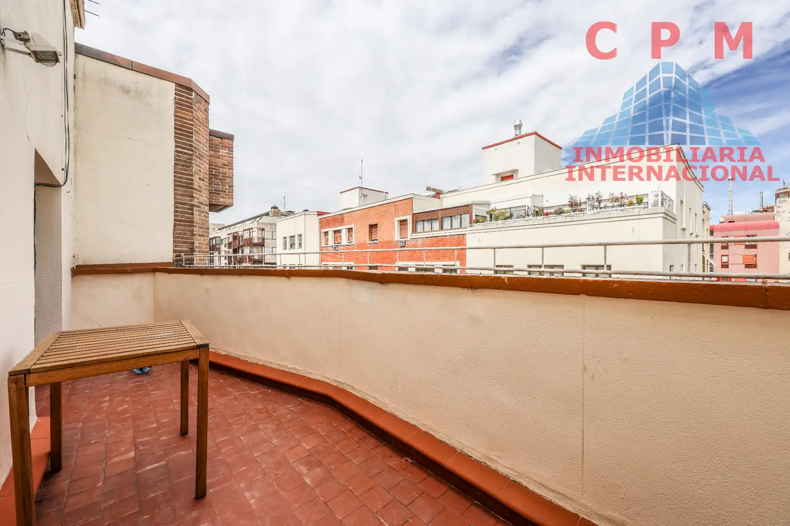 Terrace of Flat for rent in  Madrid Capital  with Air Conditioner, Heating and Parquet flooring