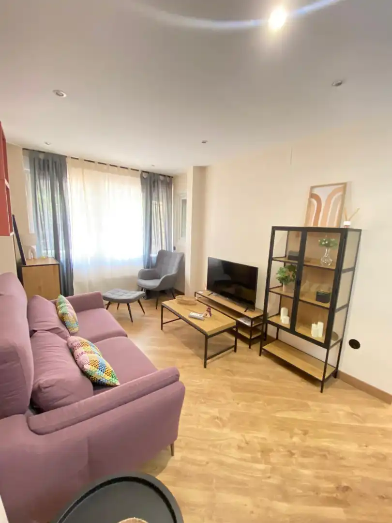 Living room of Apartments for rent in Ciudad Real  with Air Conditioner, Heating and Parquet flooring