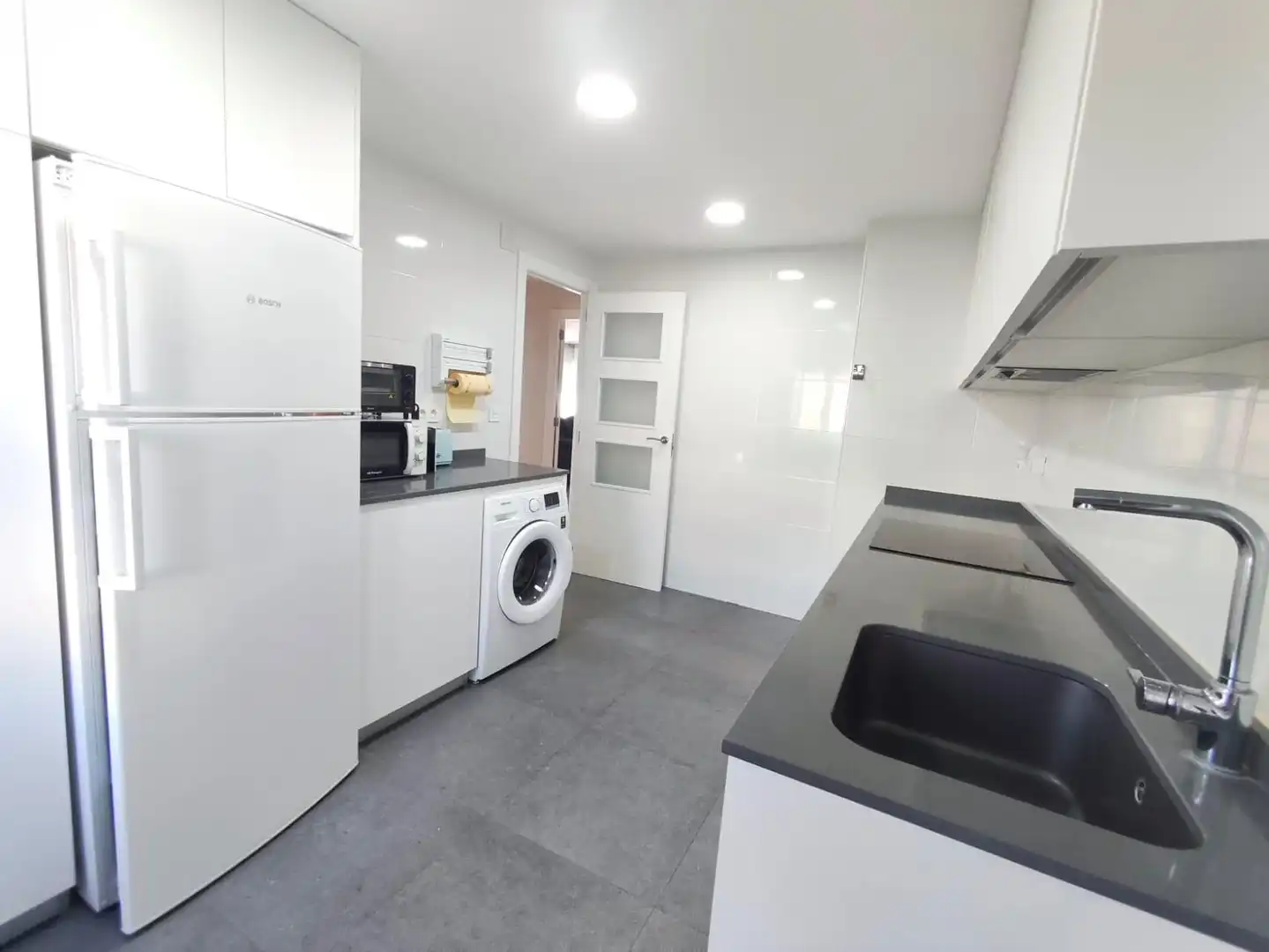 Cocina de Piso en venta en Valencia con Jardín privado