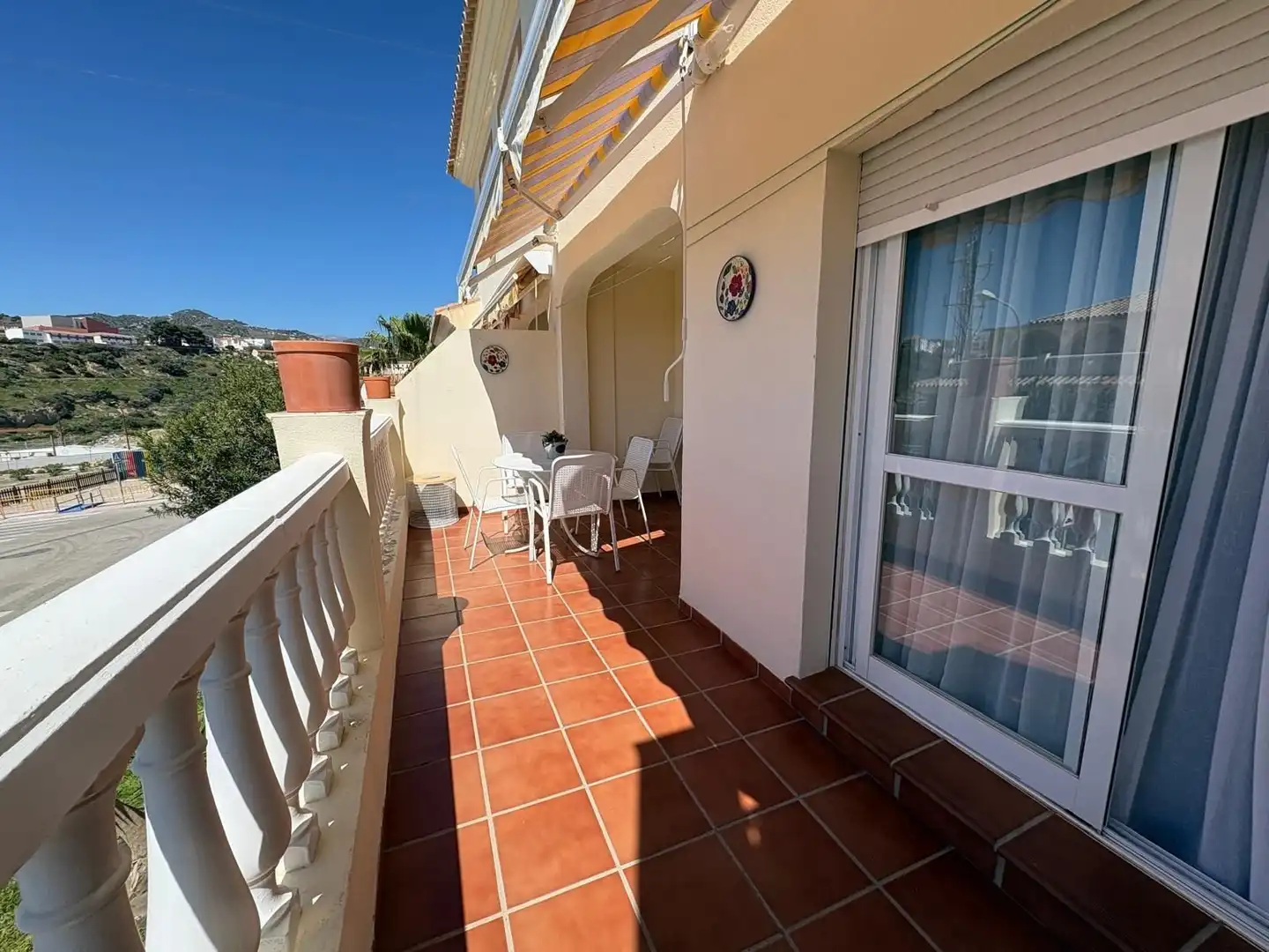 Terrassa de Apartament de lloguer en Torrox amb Terrassa i Piscina comunitària